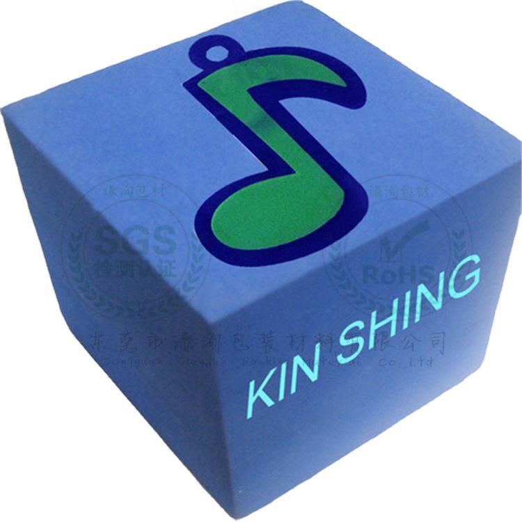 厂家供应 蓝色eva印刷夜光字体 eva泡棉印刷荧光字母 包运费