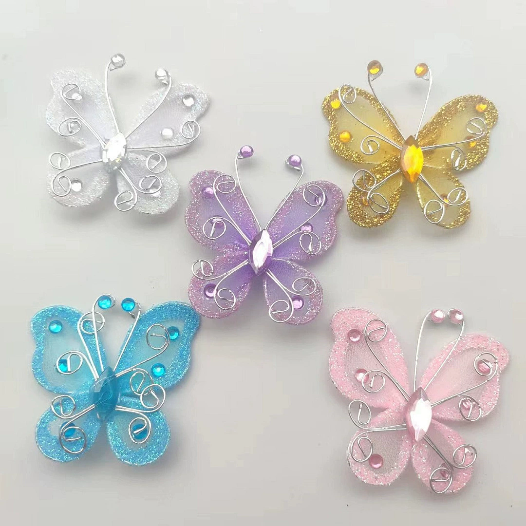 Nylon loose powder, tights, hair accessory, nail decoration, 5cm