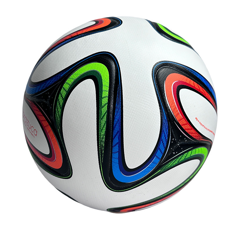 No.5 Copa del Mundo de fútbol Liga de Campeones Premier League fútbol transfronterizo adhesivo en caliente pu personalizado image 32