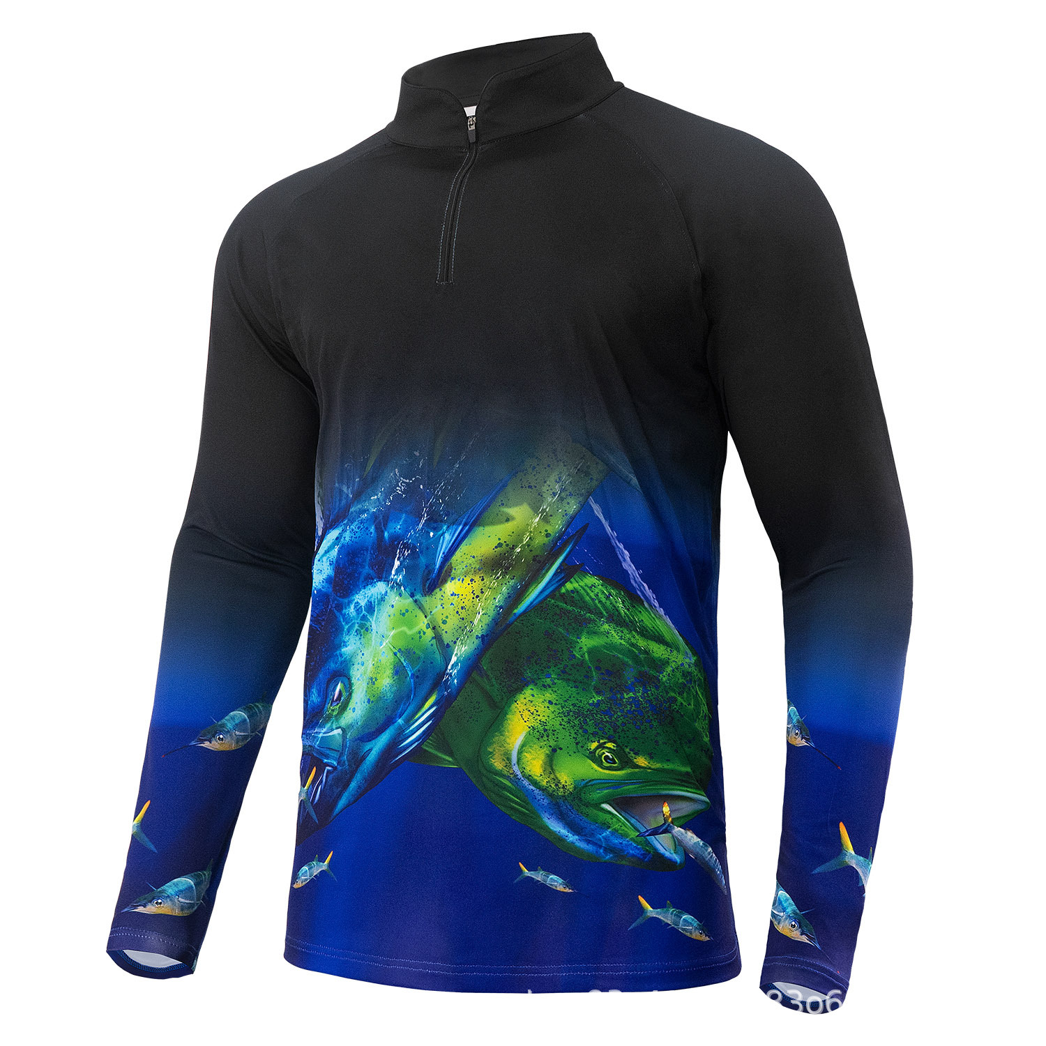 户外防晒钓鱼服男女款 夏季薄款冰丝凉爽速干透气冰丝防蚊路亚服