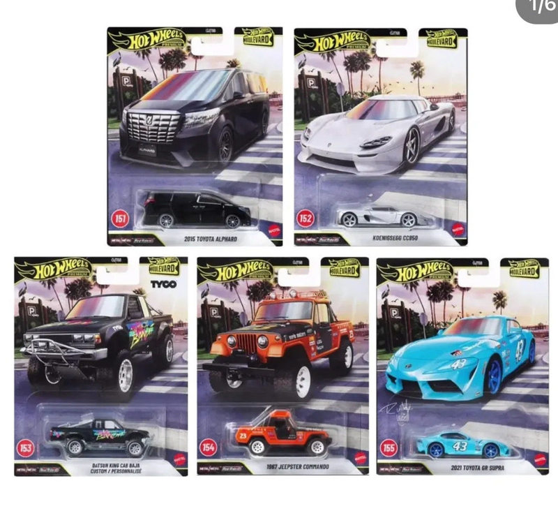 Hot Wheels Car Culture Gjt68 Garden Avenue 30 Mercedes-Benz Mitsubishi Pajero Pontiac 64 Scale Hot Wheels Car Culture Gjt68 Garden Avenue 30 Mercedes-Benz Mitsubishi Pajero Pontiac 64 Scale