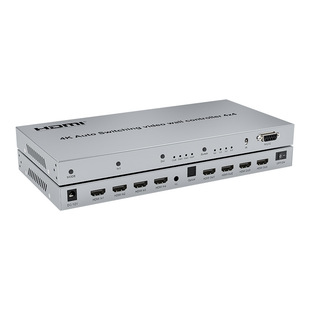 HDMI splicer 4X4 automatic switching video wall controller 4 channels HDMI HD display multi-screen splicing 4K