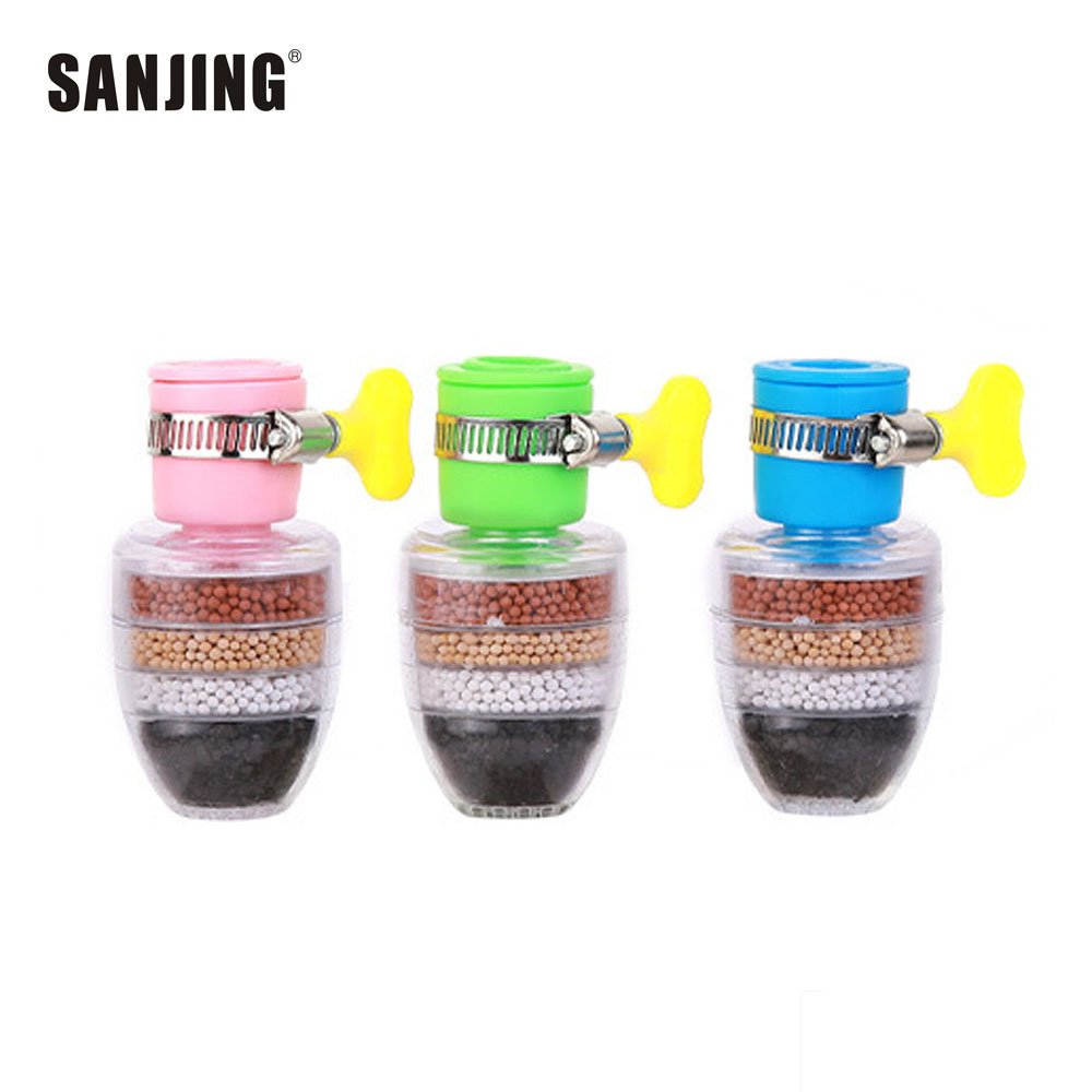 A prueba de salpicaduras de agua artefacto cocina doméstica grifo de ducha boquilla de filtro a prueba de salpicaduras de agua del grifo purificador de agua burbujeador