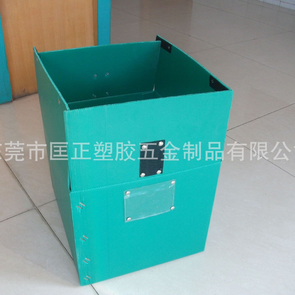 东莞防静电中空板周转箱导电中空板箱绿色可折叠周转箱可印刷折叠