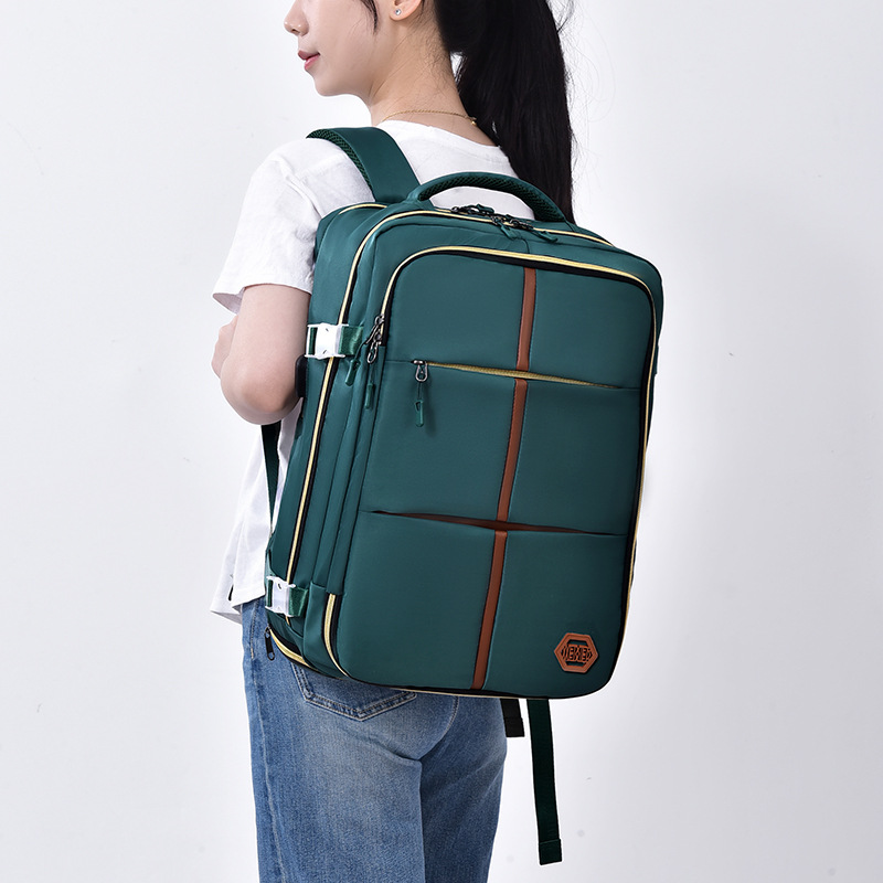 Backpack high-end men's outdoor large capacity travel bag minimalist high school student backpack_voghion.com