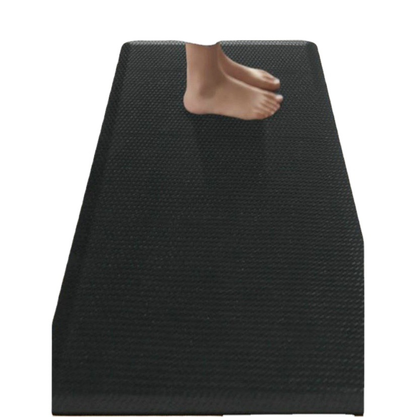 Transfronterizo Amazon venta caliente almohadilla de cuero de PVC gruesa impermeable y a prueba de aceite alfombra de cocina para el hogar alfombra antideslizante