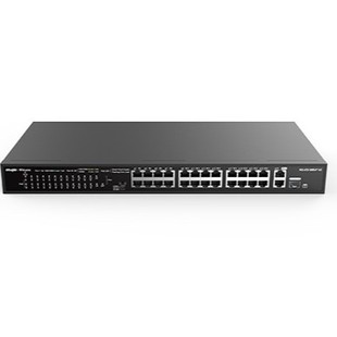 Ruijie 24-port 100-megabyte access gigabit optical port uplink non-network management switch RG-ES126S V2