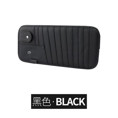Car Cd Holder Sun Visor Multimediya və saxlama aksesuarları - multifunctional-cd-holder-black