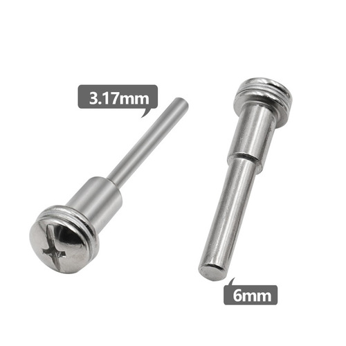 Electric grinding saw blade adapter high speed steel cutting blade high speed steel saw blade clamping rod 3.17/6mm saw blade rod wholesale
