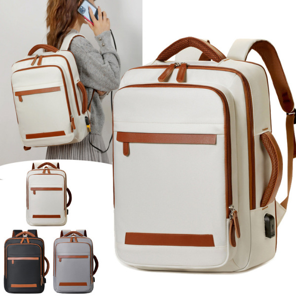 Capacious backpack for men and women for leisure