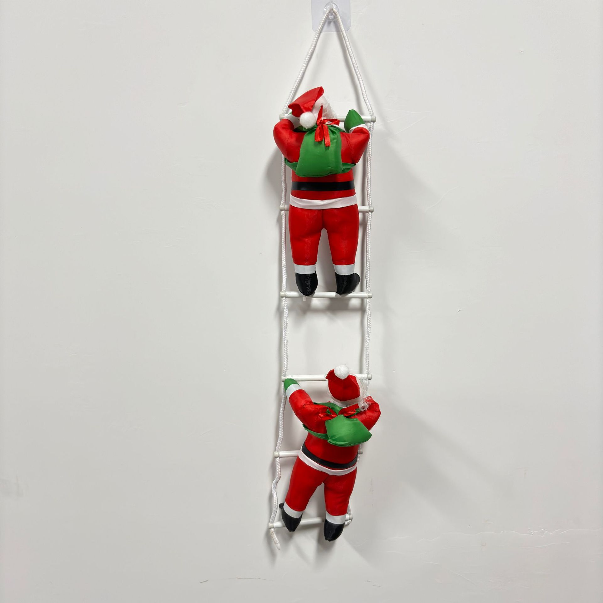 Navidad decoraciones 25cm2 persona escalera Santa Claus colgante Santa Claus muñeca ventas directas de la fábrica