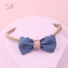 Children's elastic headband, hair accessory suitable for photo sessions with bow for princess, suitable for import, European style