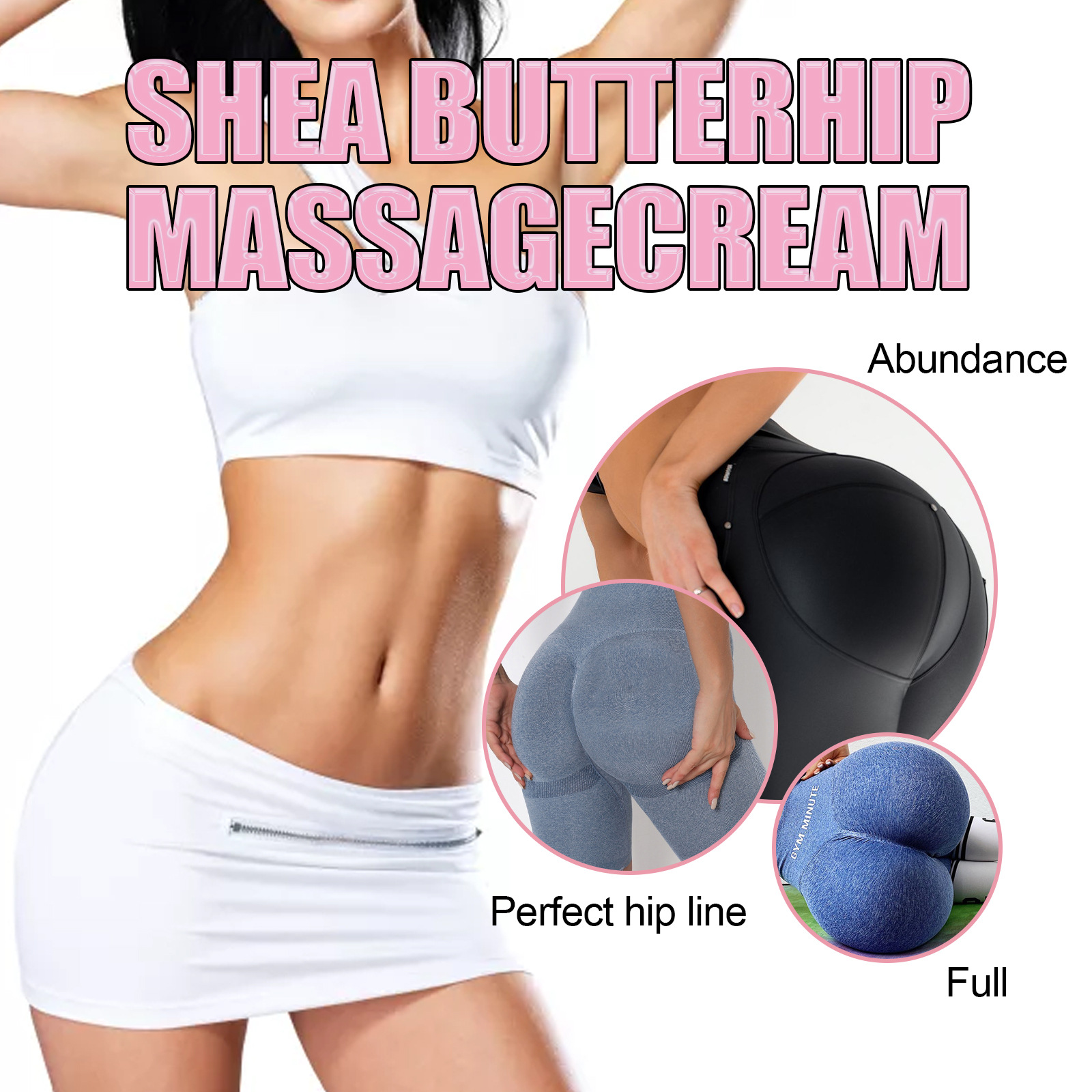 Massage Hautstraffung Lifting Honig Pfirsich Gesäß Warping Pflegecreme_voghion.com