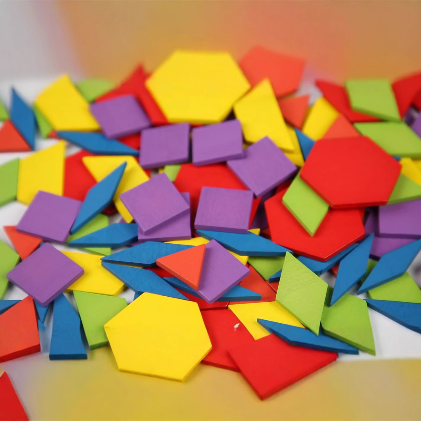 155 piezas de forma puzzle de madera para niños iluminación cognitiva de color emparejamiento de juguetes creativos en caja