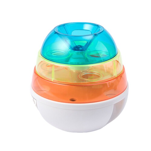 Dog food leakage toy ball bite-resistant pet feeder fun dog slow food bowl hot selling tumbler educational cat toy