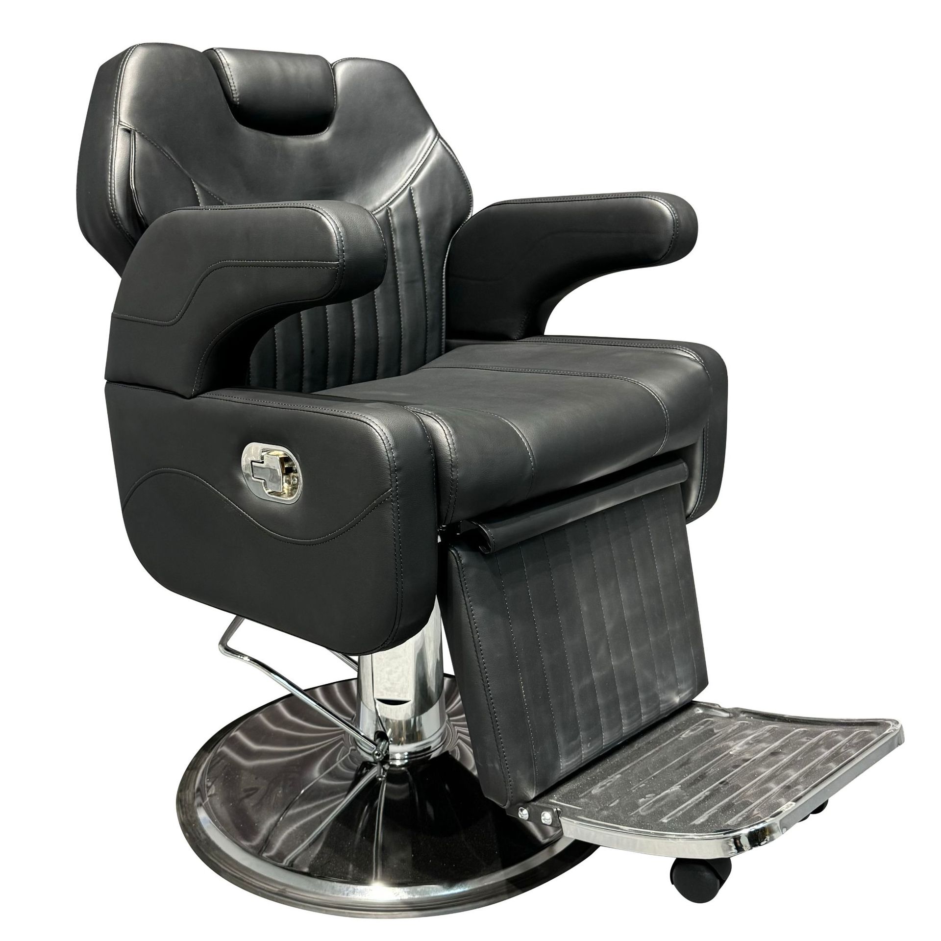 Silla de salón de alta calidad se puede elevar y bajar silla de peluquería retro silla de salón de peluquería