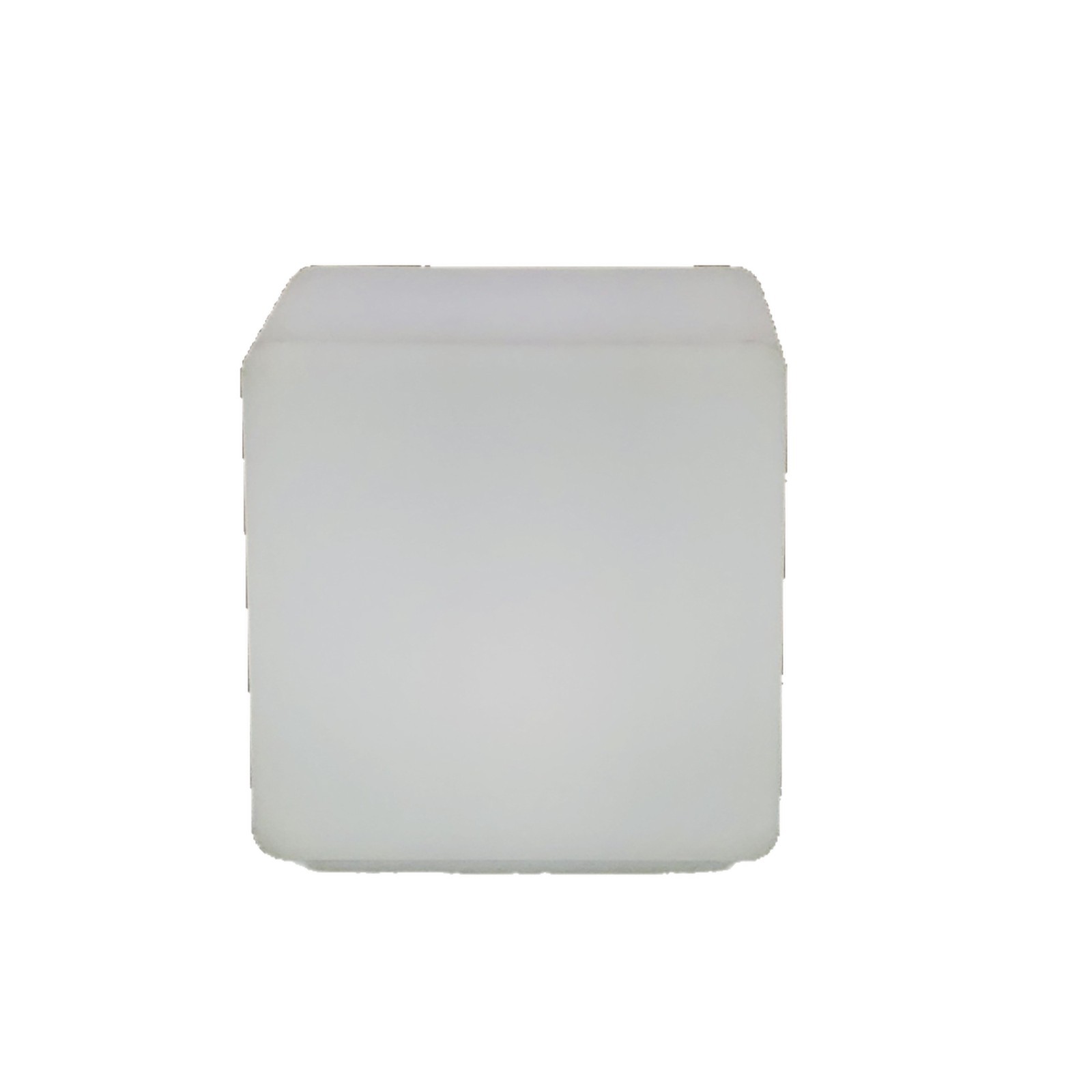 Transfronterizo LED iluminante taburete cubico decoración muebles de patio al aire libre impermeable KTV colorido taburete cuadrado recargable