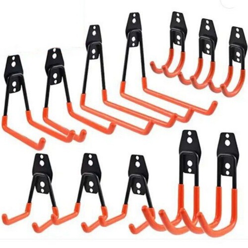 Amazon Cross-Border Exclusive Garage Hooks Storage Warehouse Organizer Bicycle Heavy Duty Metal Hook Set