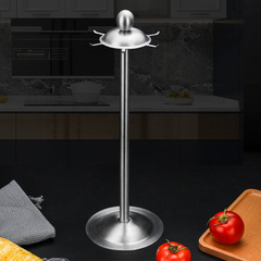 304 Stainless Steel Kitchen Utensil Rack, Cooking Spatula and Spoon Holder, Multi-Functional Thickened Kitchenware Storage Rack