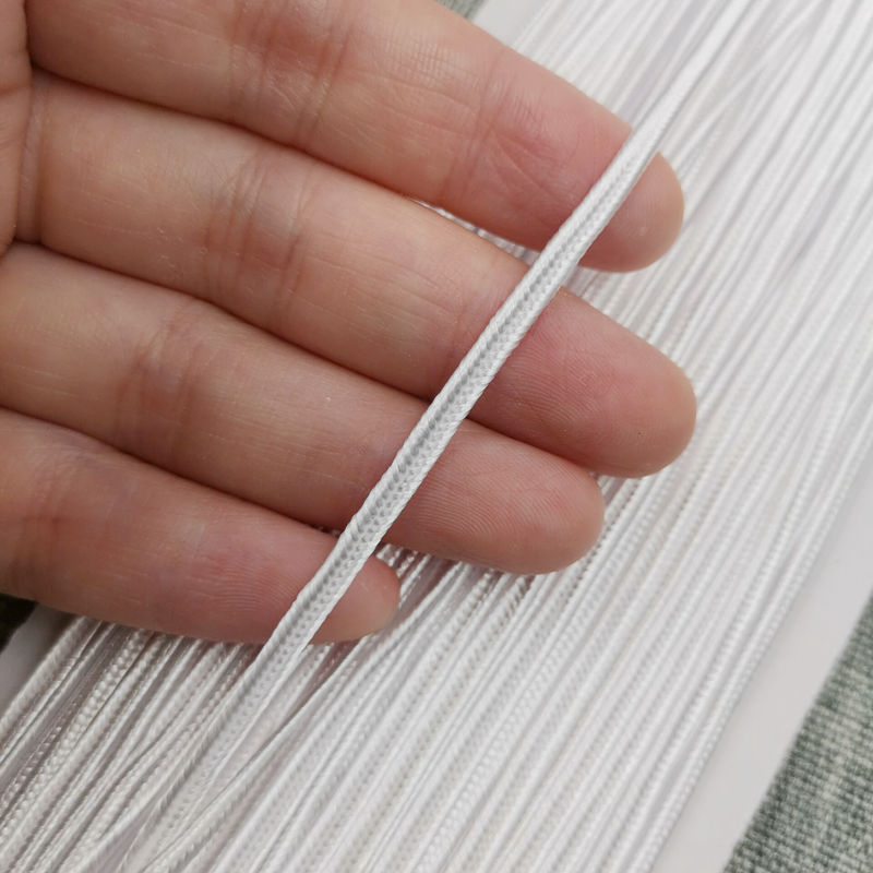 黑白色蛇腹线领口襟编盘扣绳8字凹带diy服装辅料中国风唐装旗袍纽