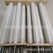 铝合金毛刷，玻璃清洗机毛刷，铝合金工业防尘毛刷，帆布条刷