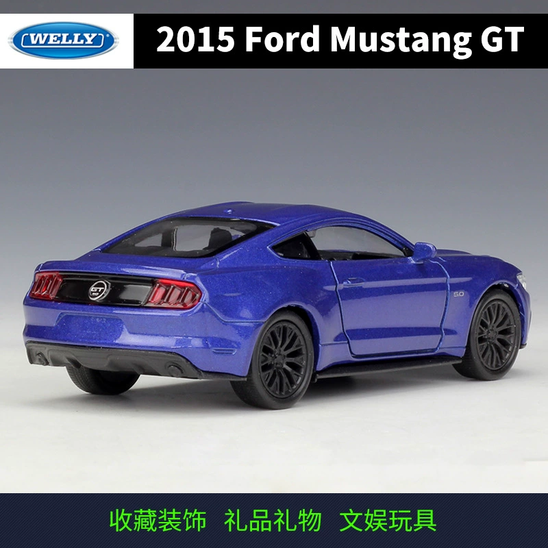 WELLY Willie 1:36 Ford Mustang 2015 Ford Mustang GT модель из сплава