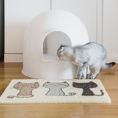 メーカー卸売りpvc猫砂マット猫四季ペットマット猫砂盆マット通気マットペット座布団
