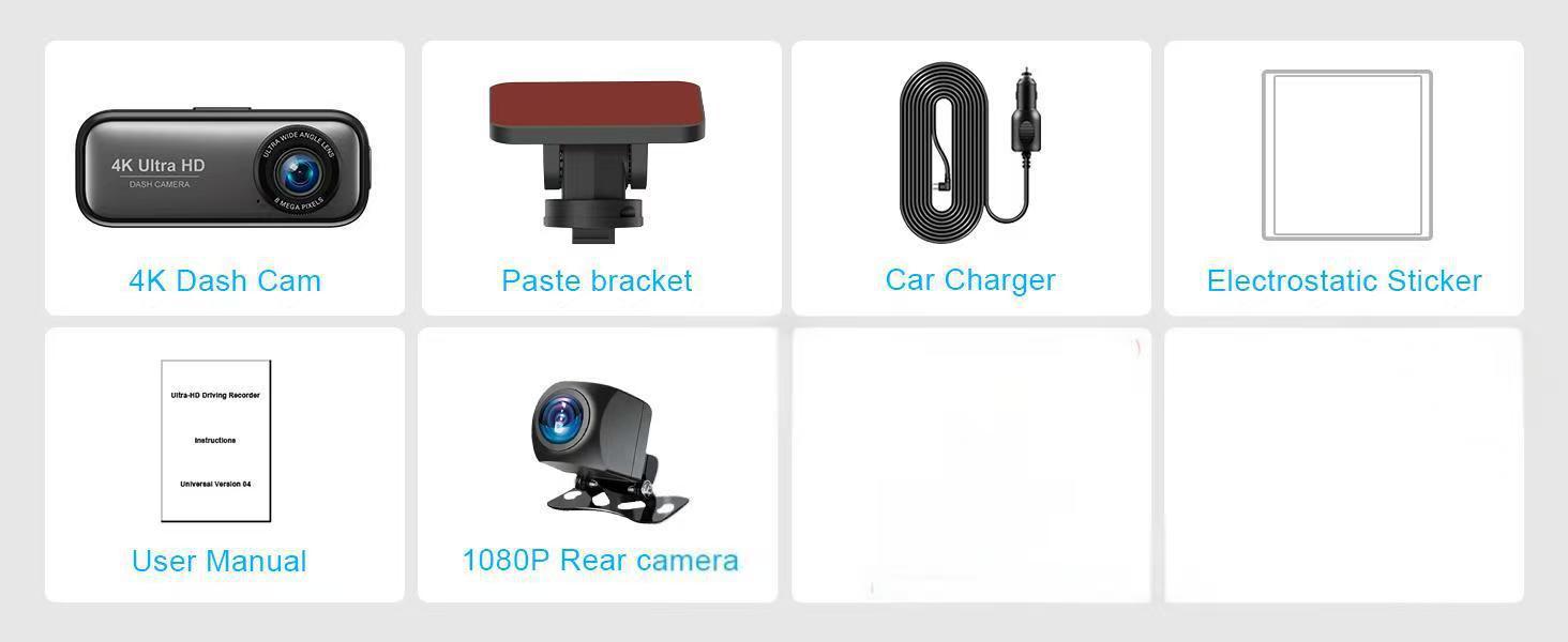 Chezai – 4K Dual Lens Dash Driving recorder - 4k-dual-lens-front-rear