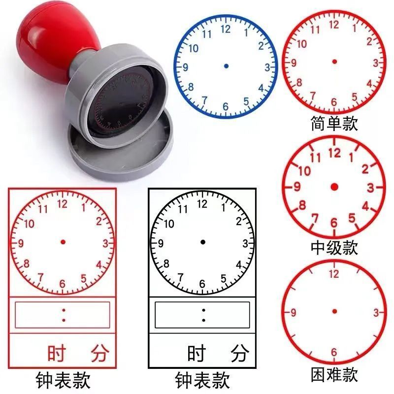 Reconocer el reloj, el sello, el reloj