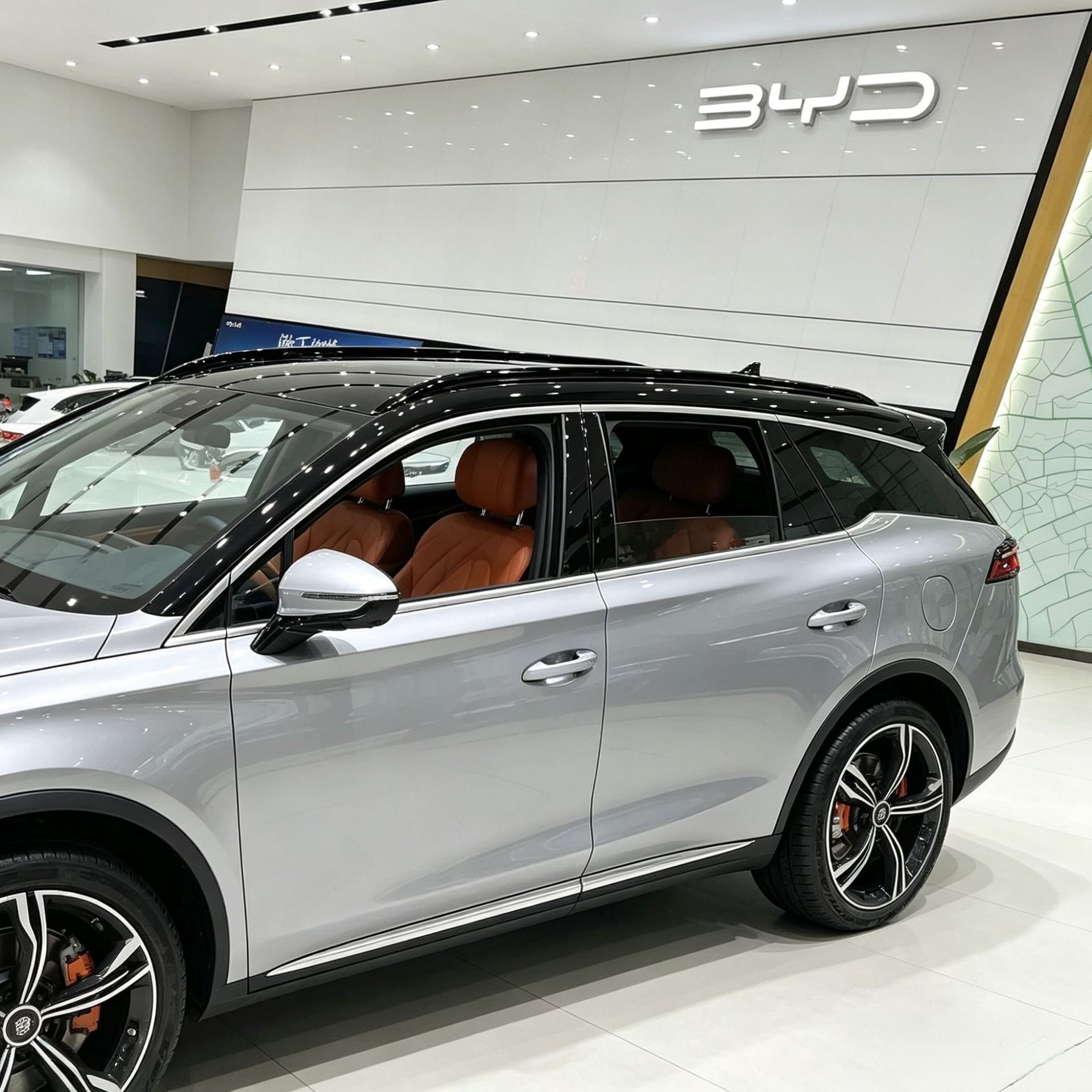 BYD Tang luggage rack, thickened load-bearing screw type modification accessory, no-drill, non-destructive installation, capable of bearing weight