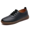 Black single shoes