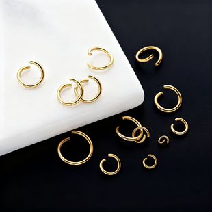 ���P��_��Ȧ��ɫ18k��Ȧ�]��Ȧdiy�Ʒ���������B��Ȧ���h
