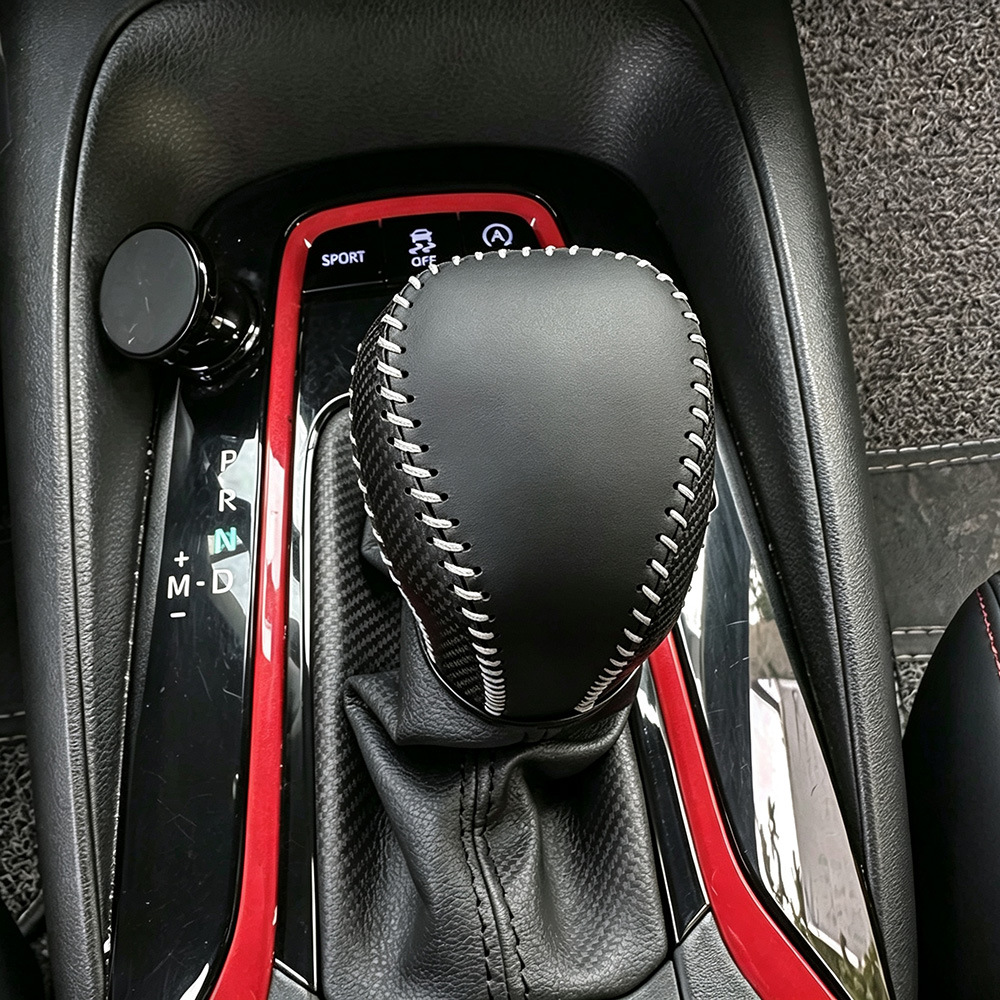 Cross-border compatible Toyota 2019 Corolla gear shift knob cover, 8th generation Camry gear shift knob cover, Avalon gear shift cover