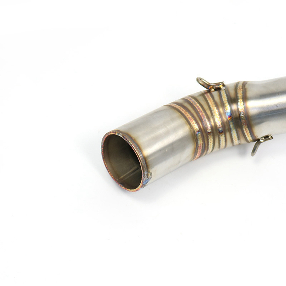 Applicable to KTM DUKE 390 200 motorcycle modification side row stainless steel integrated middle section row 51MM