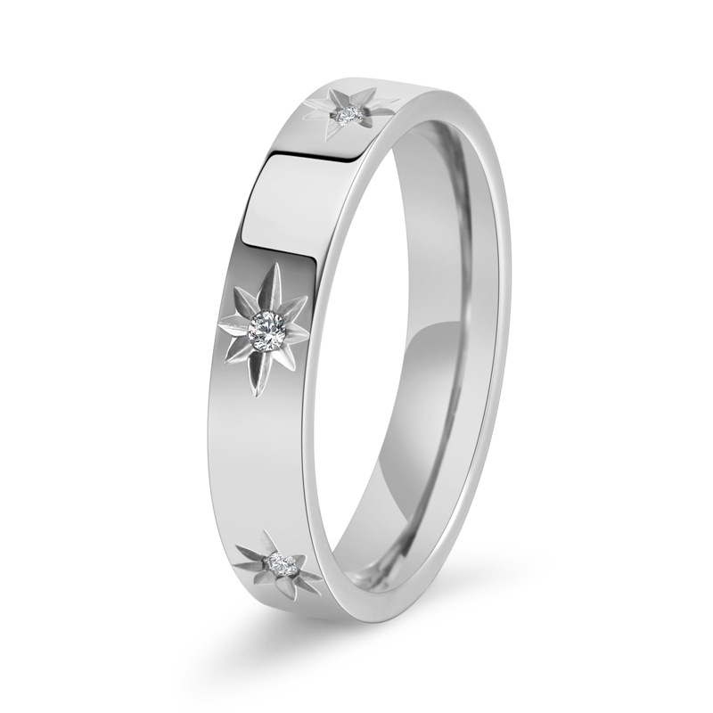 Rings Classification 11, 5, 6 Ring Size Real Gold Plated Geometric 304 Stainless Steel Simple Style Classic Style Waterproof Non Tarnish Rings