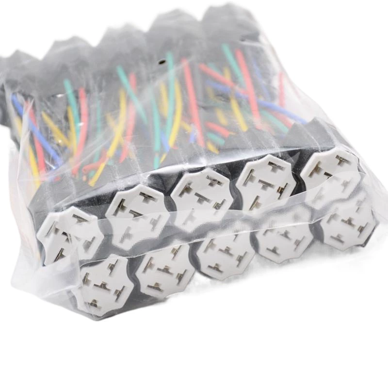 Автомобильное реле керамическое гнездо реле Высокая термостойкая розетка автомобильное керамическое гнездо реле