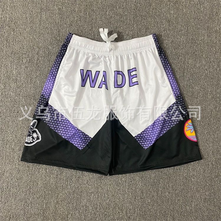2026 Cross-border Foreign Trade Y2 TK Summer New Wade Style American Sports Basketball Breathable Shorts - Dropshipping Available