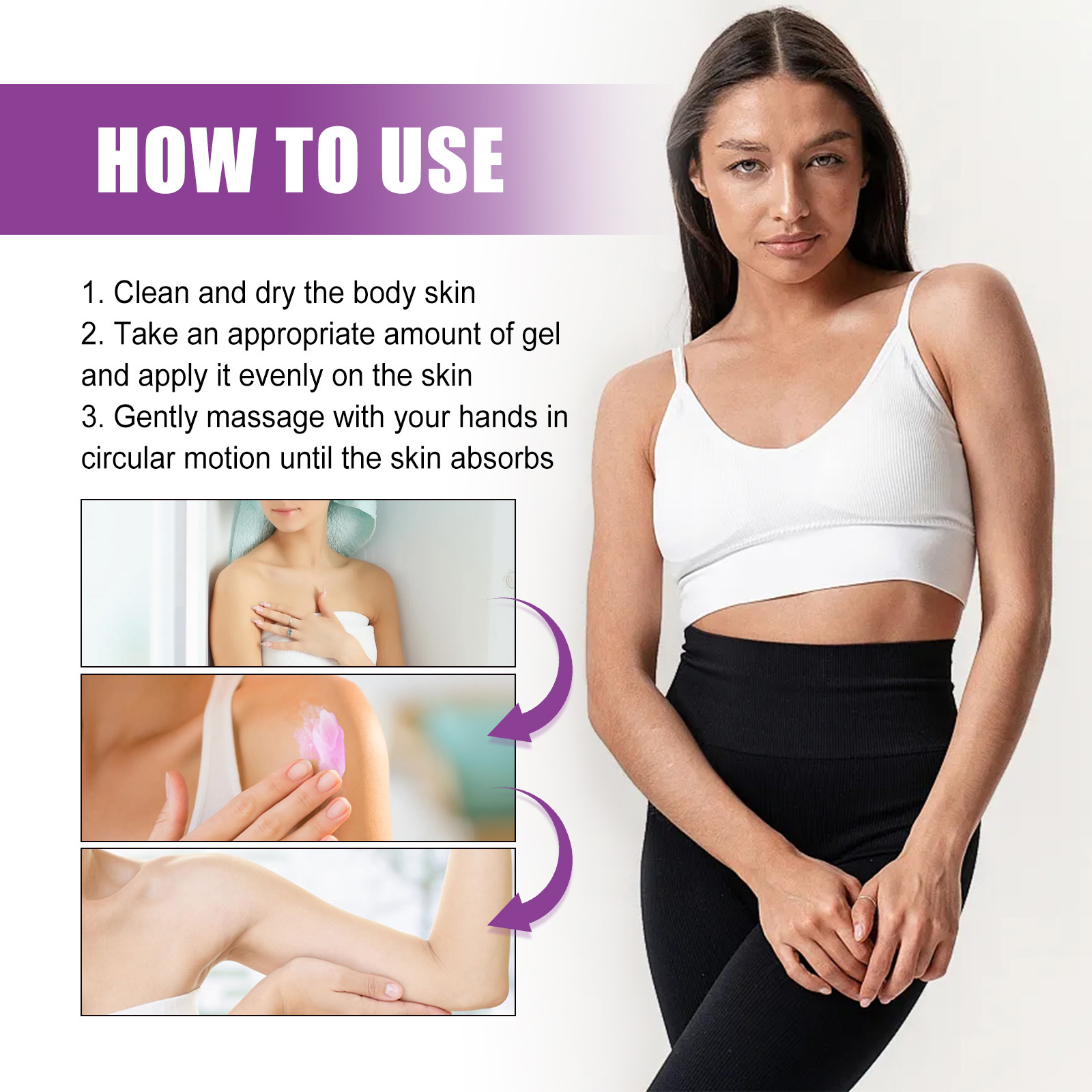 2024 gél Curve Body Shrinking feszesítő bőr comb- és karformáló krém_voghion.com