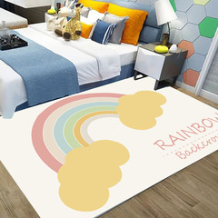 Cartoon Bear Bedroom Bedside Blanket Children's Room Full Cover Baby Crawling Game Mat Living Room Decorative Carpet Wholesale