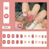 Fake nails, summer removable nail stickers for nails for manicure, ready-made product, wholesale