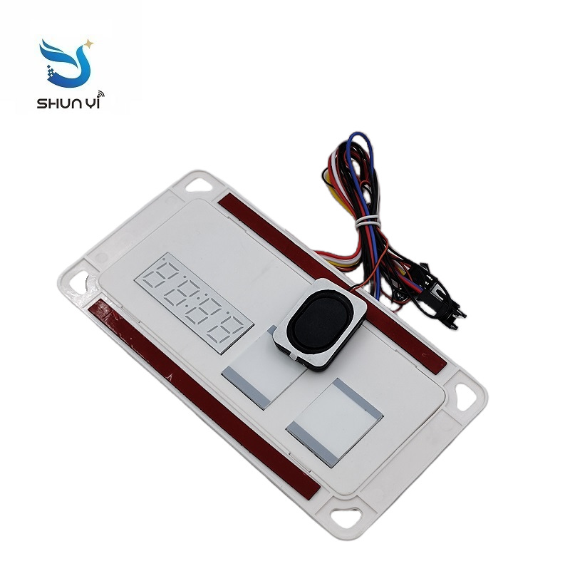 分体式2+1离线语音双键双色触摸开关LED浴室镜智能触摸感应开关