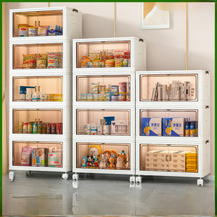 Folding a storage cabinet folding a batch of children's clothing lockers double opening home house cabinet home bedroom wardrobe