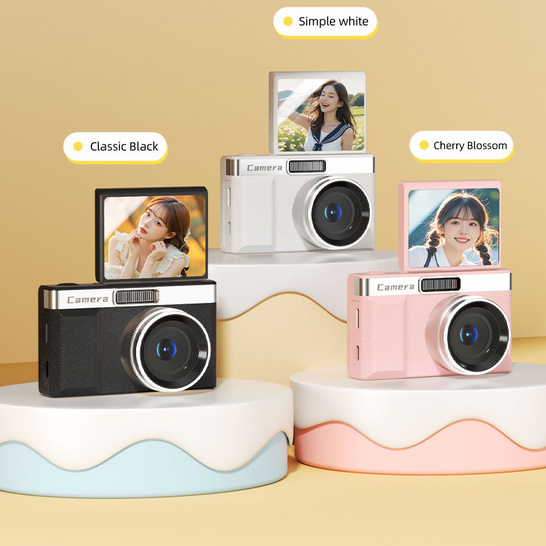 High-Pixel Dual-Camera Selfie Digital Camera