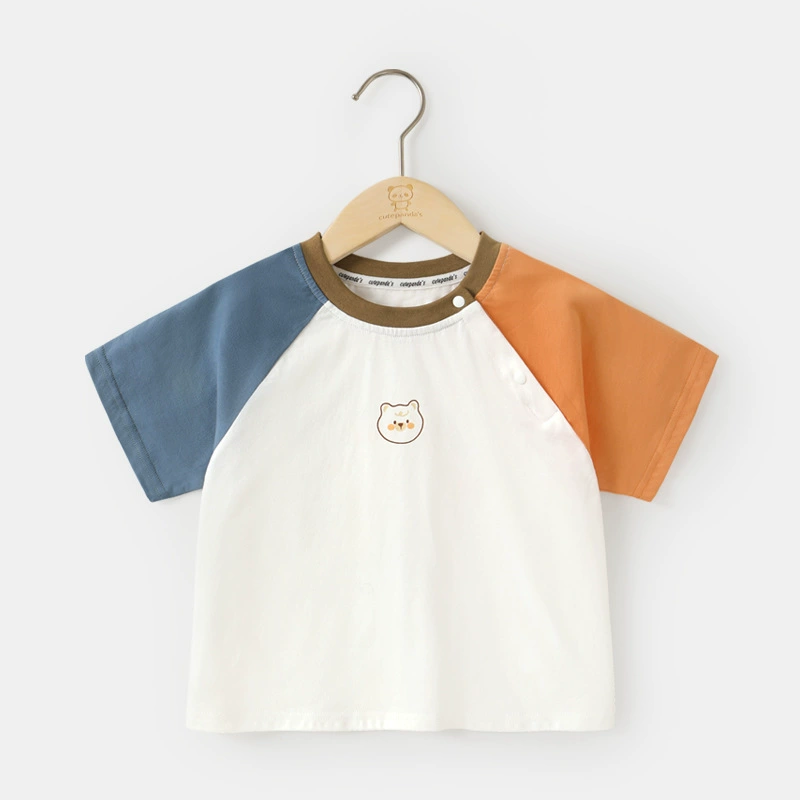 Short Sleeve T-Shirt Boys, Summer Casual Tee, Lightweight, Sizes 73–120 cm