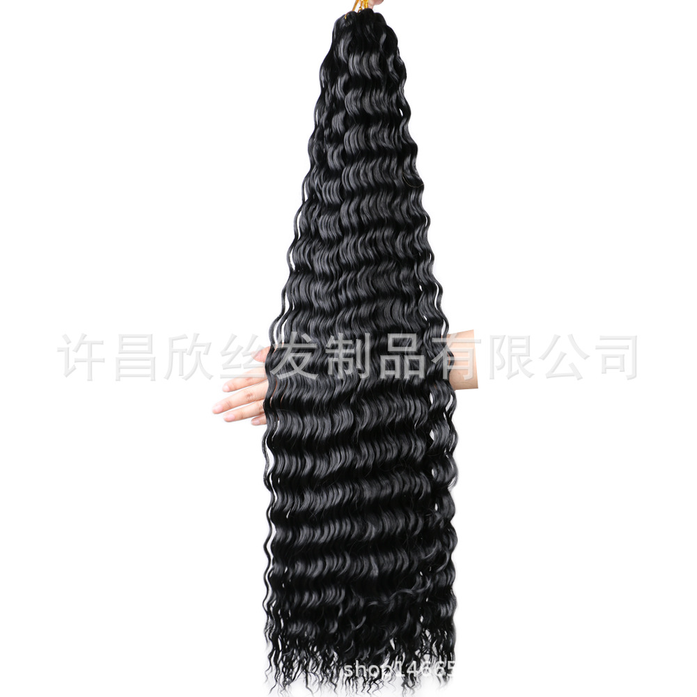 Extensiones de cabello synthetic tipo onda profunda – fabricante de Xuchang