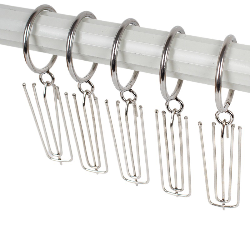 금속 커튼 링 걸이 링 버클 솔리드 아이언 링 로마 막대 링 걸이 링 커튼 링 걸이 링 후크