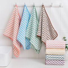 經編珊瑚絨毛巾廠家批發35*75cm吸水洗臉巾贈品福利禮品刺繡logo