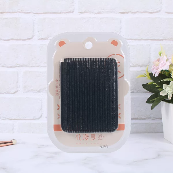 Flower manduo V-0575 bangs stickers magic hair stickers female online red creative Post broken hair sticky hair Velcro hair accessories