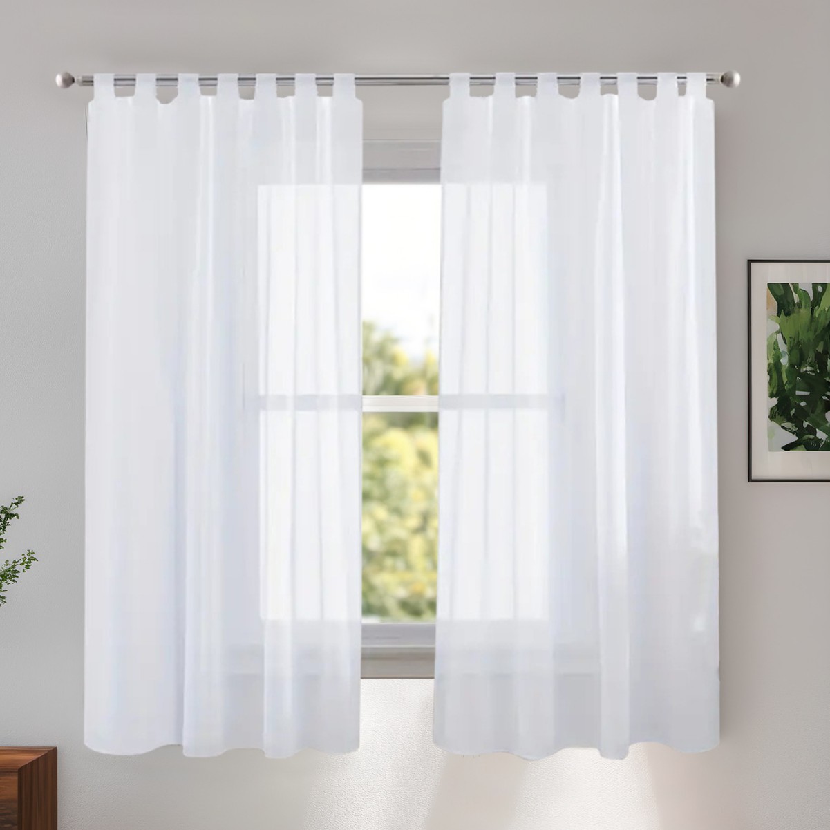 Nuevo crossover de una sola cadena Telylon, pantalla para ventana, fabricante de cortinas semi-opacas de color sólido, SHEIN Spot