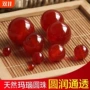 天然手工7a红色红玛瑙
